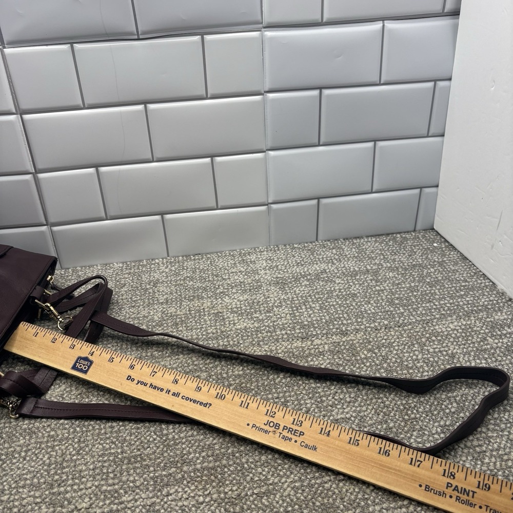 Etienne Aigner Brown Leather Handbags Hand Or Shoulder Straps Pockets VTG - Picture 13 of 15